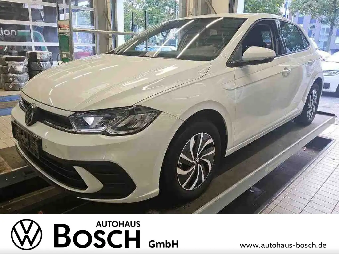 Volkswagen Polo 1.0 TSI Life DSG Navi SHZ PDC LED Bluetooth Weiß - 1