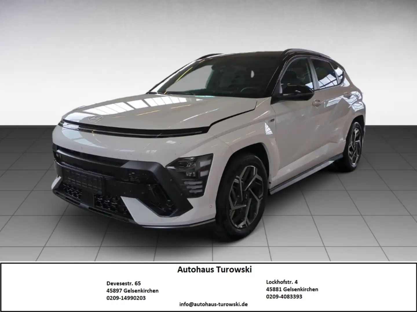 Hyundai KONA N Line 4WD 1.6 T-GDI Ultimate Paket Wit - 1
