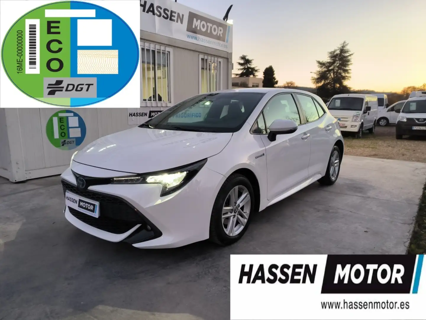 Toyota Corolla 125H Active Tech Blanc - 1