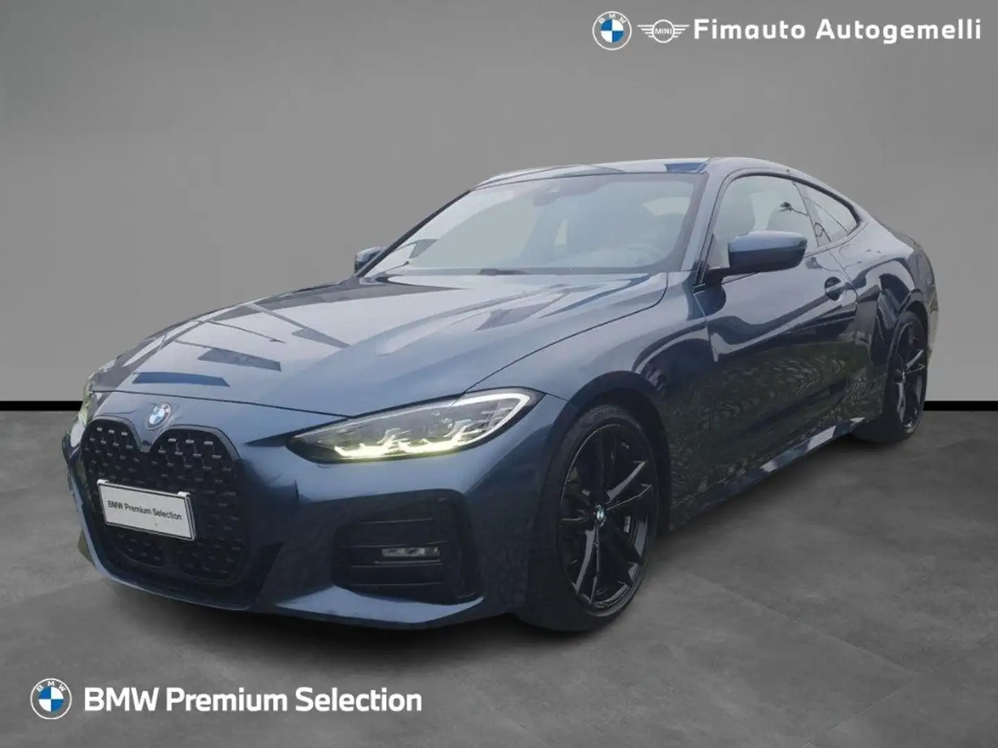 BMW 420 d 48V Coupé Msport Aut. Blu/Azzurro - 1