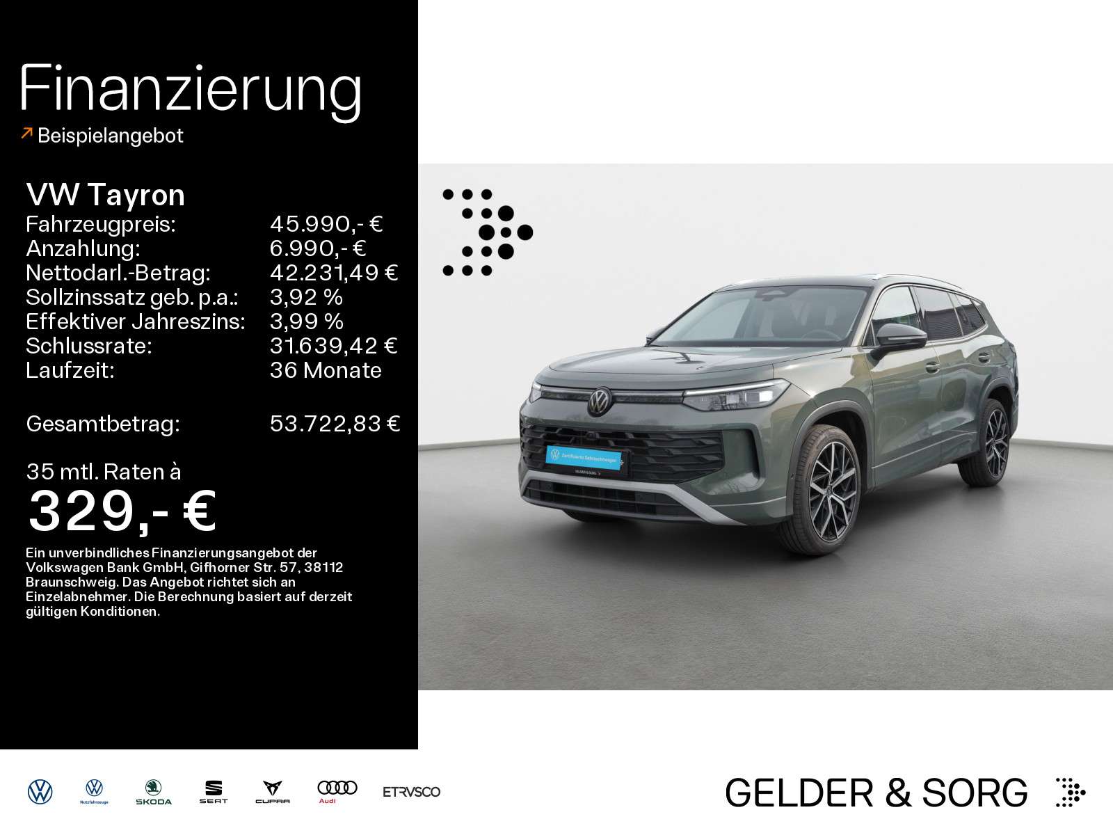 Second hand Volkswagen Tayron 2.0