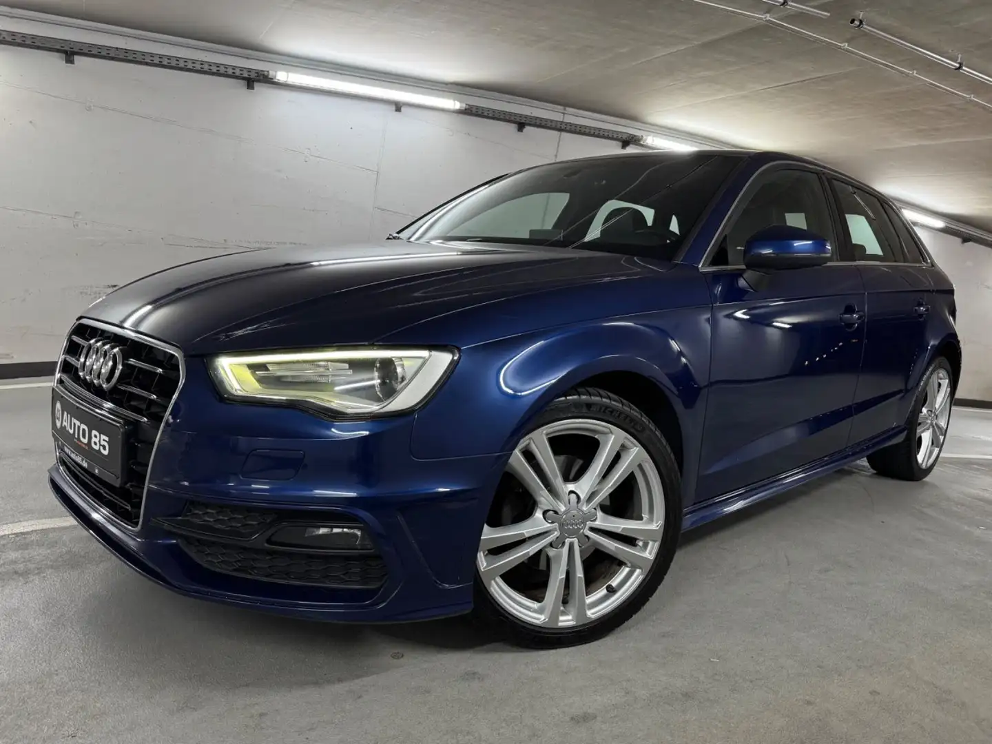 Audi A3 Sportback 1.4 TGI g-tron |S-Line|Benzin+CNG| Blau - 1