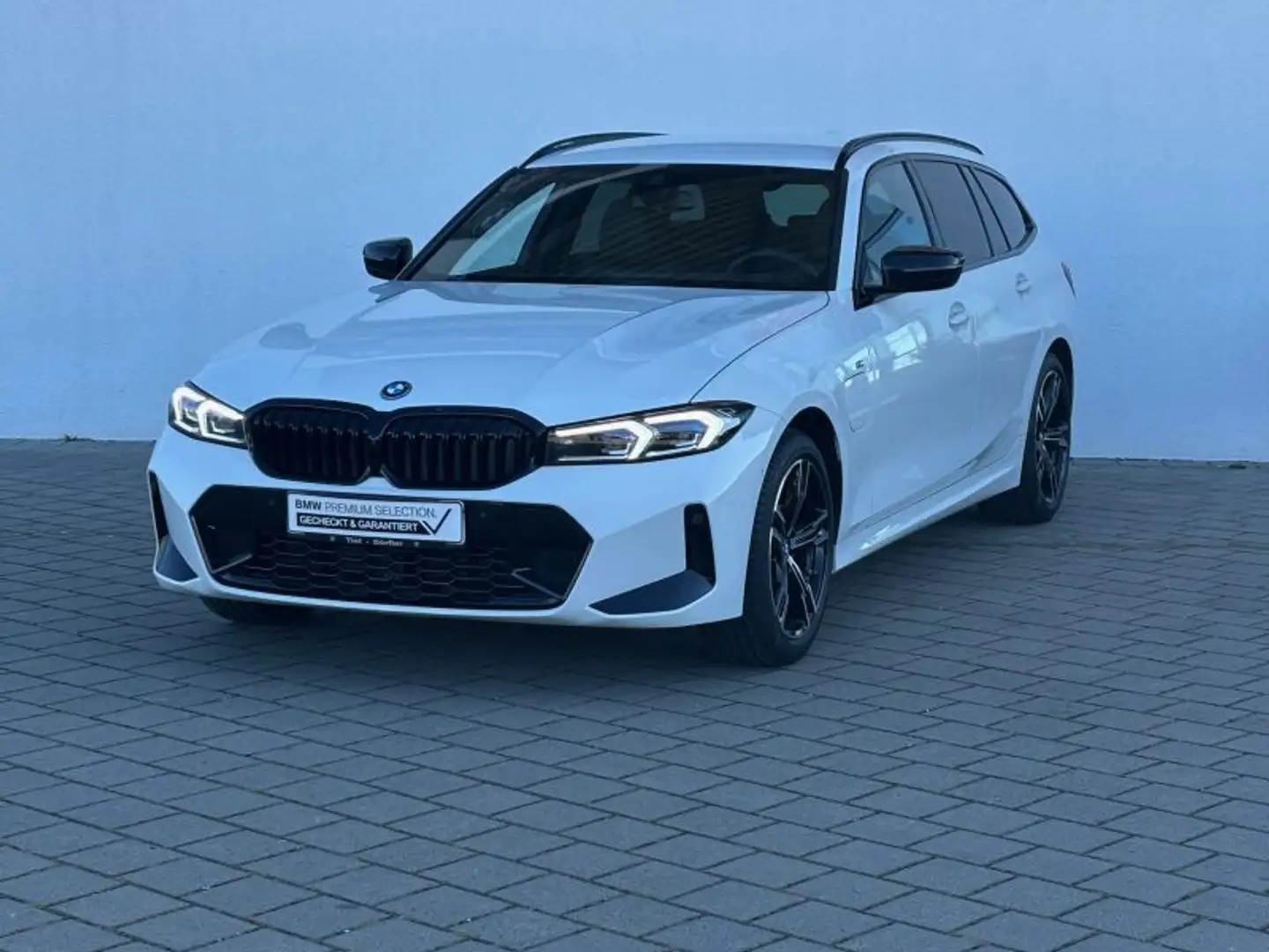 BMW 330 e xDrive Touring M Sport LED+/360CAM/MEMO/PRI Blanc - 2
