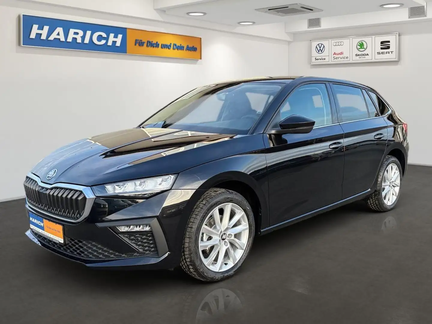 Skoda Scala 1.5 TSI DSG AHK GRA SHZ SMARTL EL.HECKKL. Negro - 1