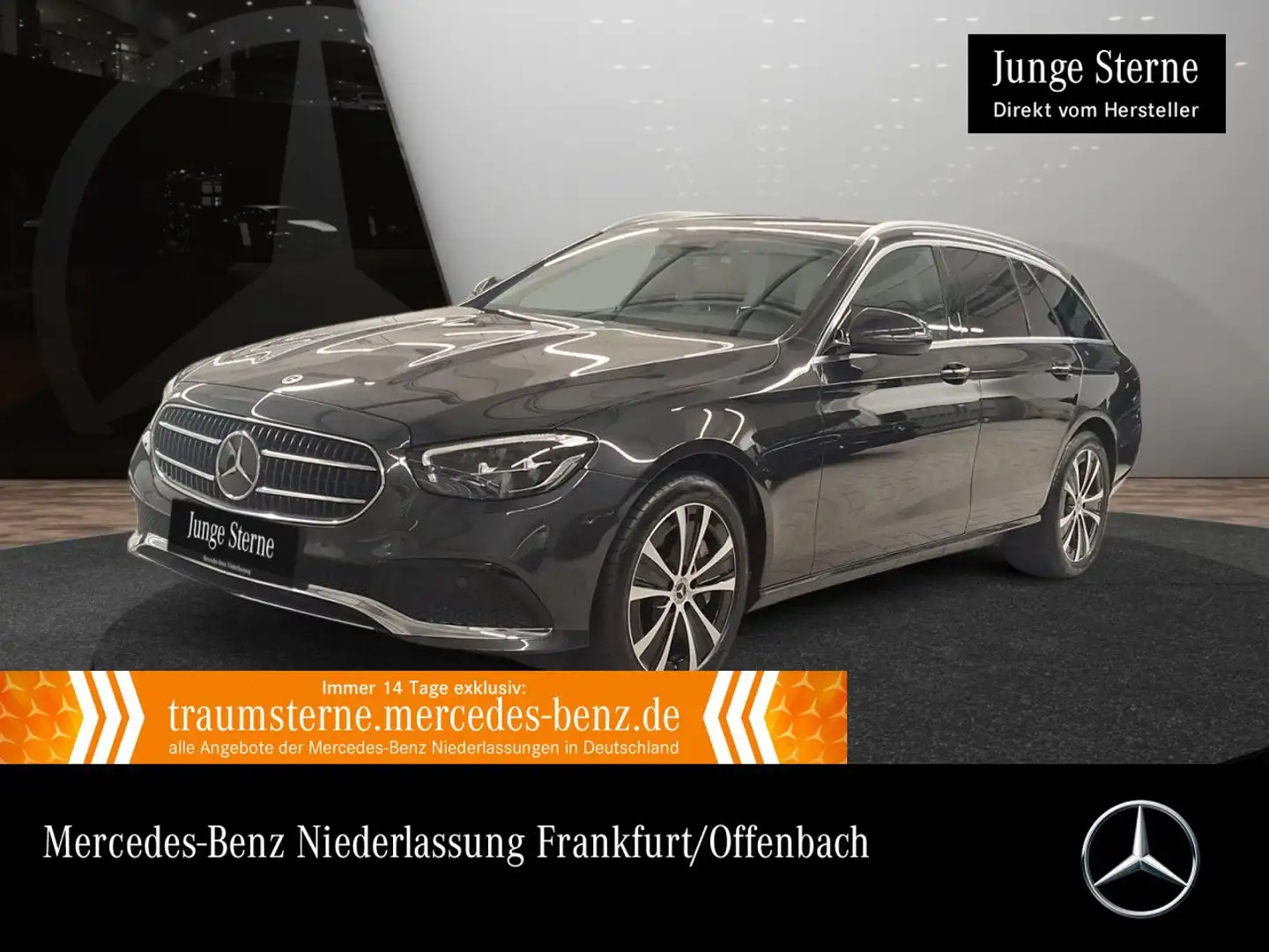 Mercedes-Benz E 300 de T AVANTG+LED+FAHRASS+KAMERA+9G Grau - 1