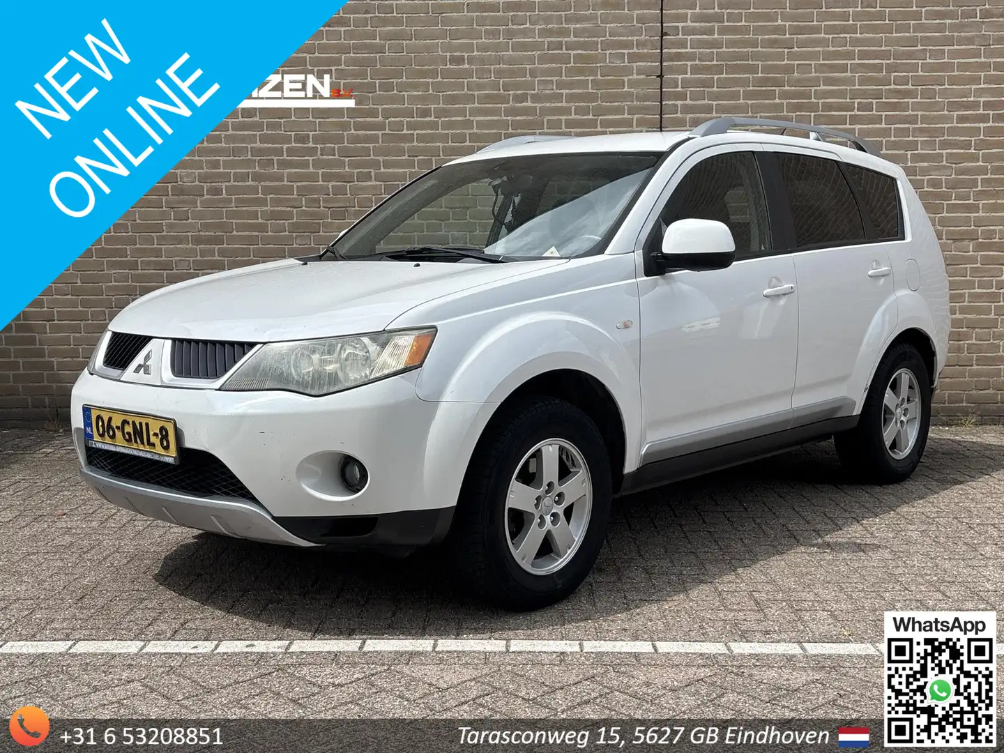 Mitsubishi Outlander 2.4 Intense+ 7 personen | Leder | Climate | Cruise Blanc - 1