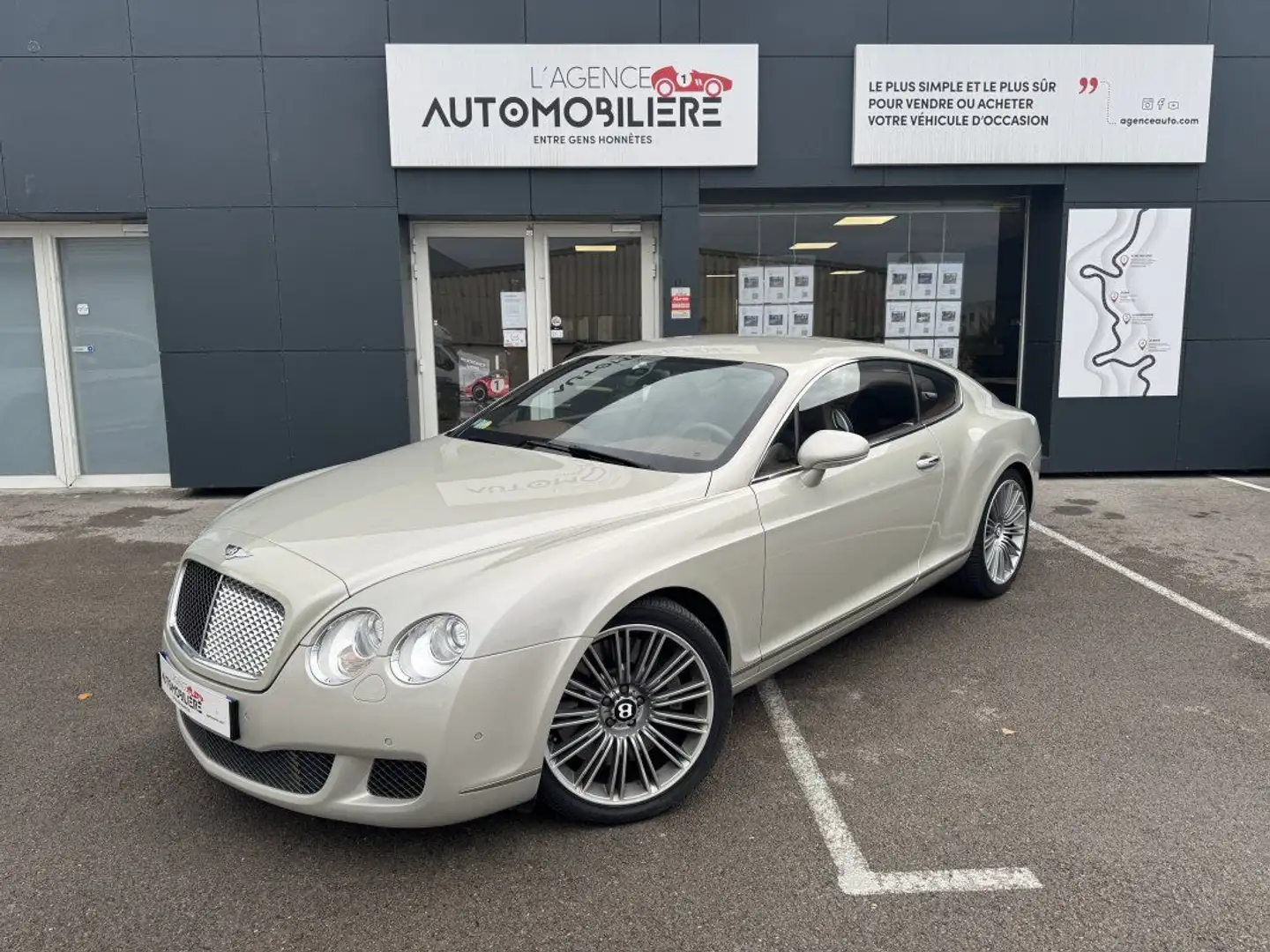Bentley Continental GT W12 6.0l full historique Gris - 1