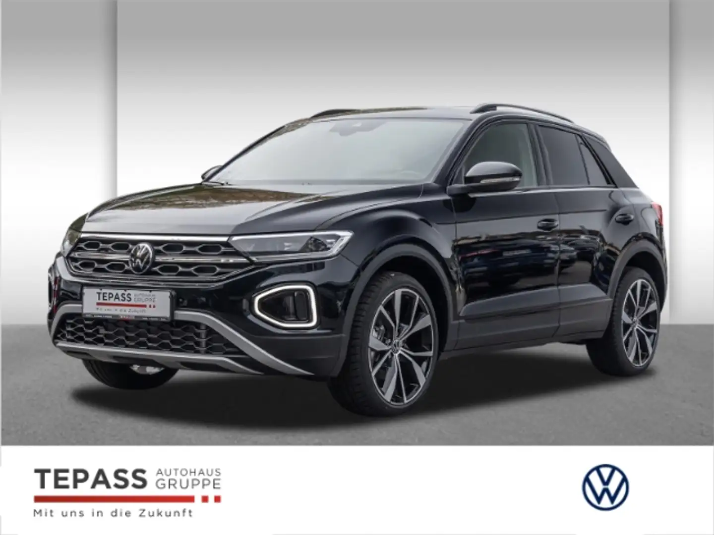 Volkswagen T-Roc 2.0 TDI Style NAVI AHK 19 Zoll Schwarz - 1