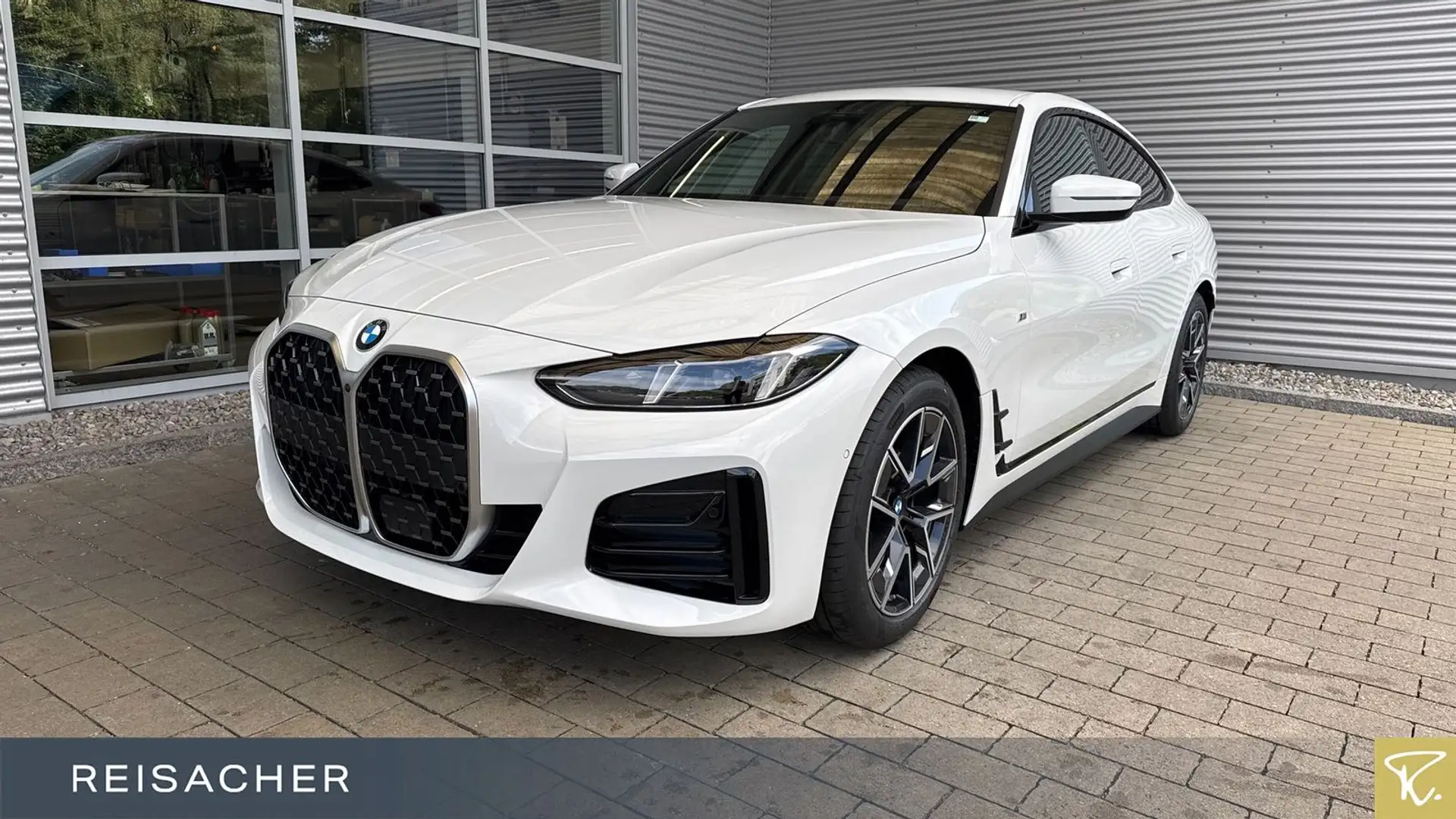 BMW 420 420d xDrive Gran Coupé Sportpaket Keyless Go Alb - 1