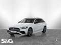 Mercedes-Benz C 300 e T AMG DISTR+TOTWINKEL+PANO+MEMORY+360° Weiß - thumbnail 1
