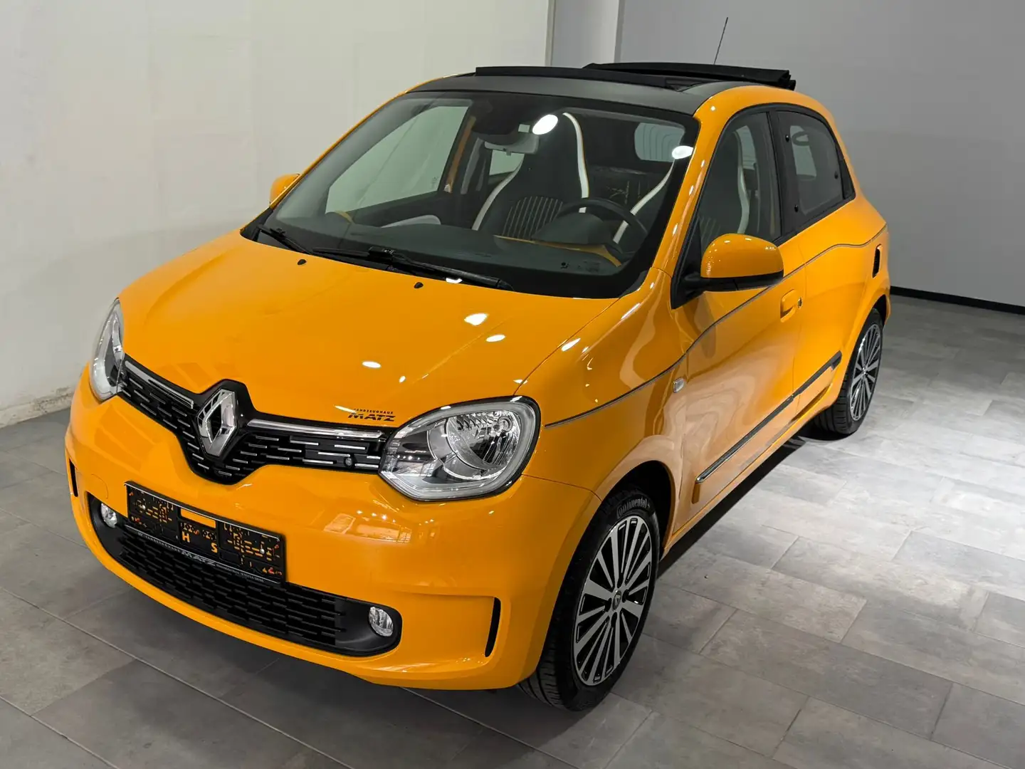 Renault Twingo 1.0 73 CV INTENS FALTDACH PELLE NAVI RETROCAMERA Orange - 1