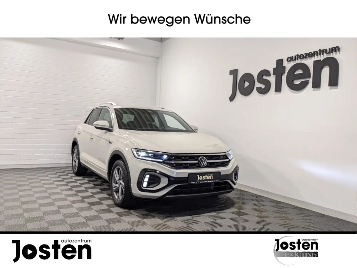 Volkswagen T-Roc R-Line 1.0 TSI ACC VIRTUAL CARPLAY PARKASSIST Grigio - 1