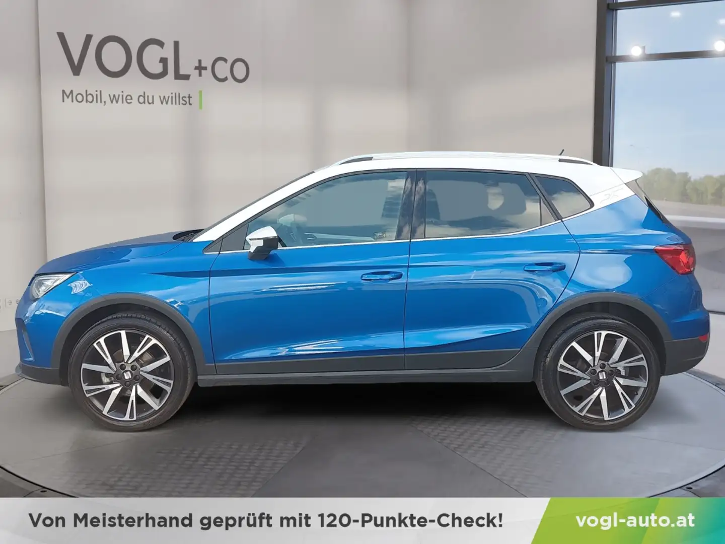 SEAT Arona 1.0 Eco TSI FR DSG Blau - 2