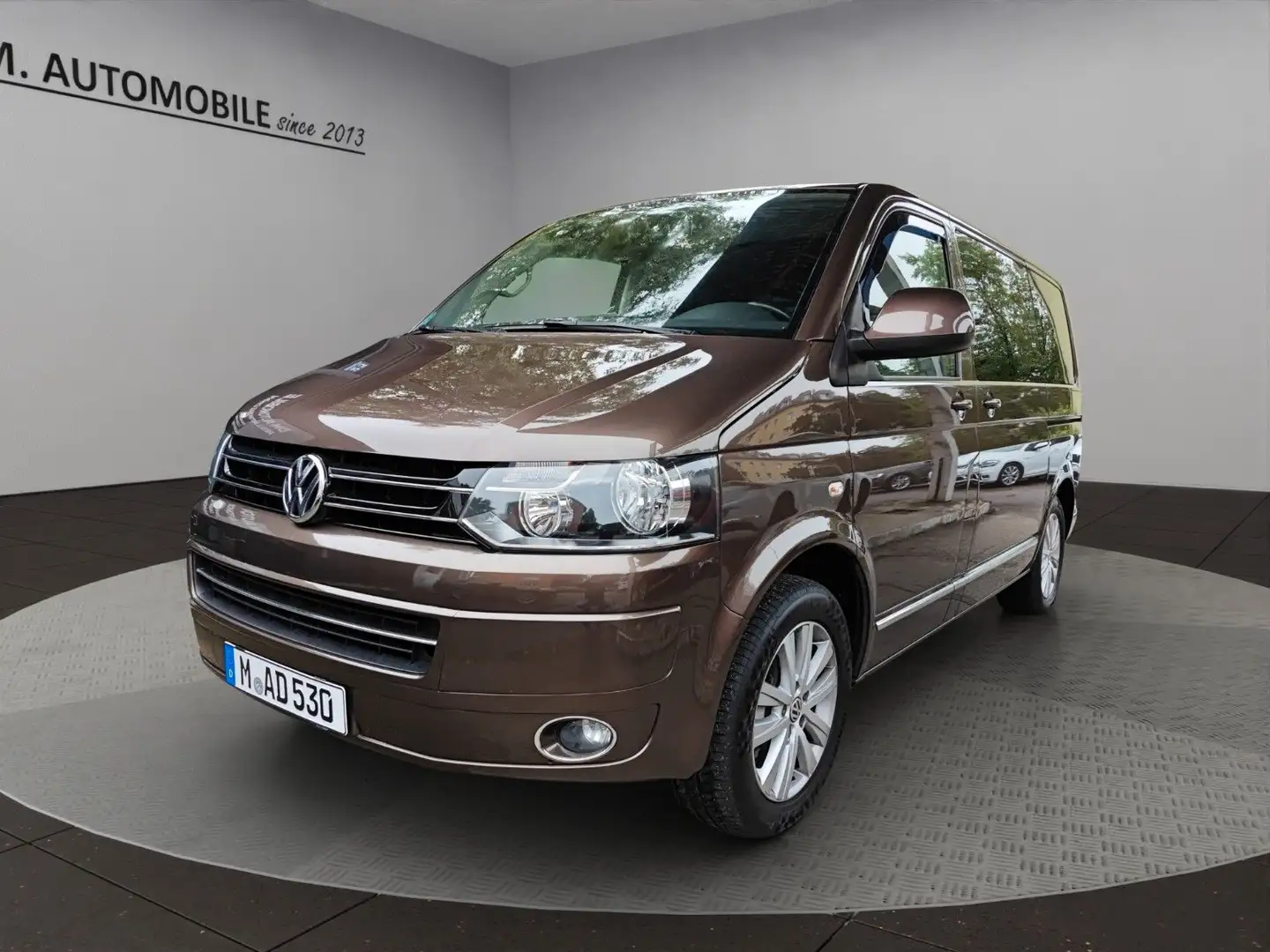 Volkswagen T5 Transporter T5 Bus Multivan Highline Navi LED Leder TV Braun - 1