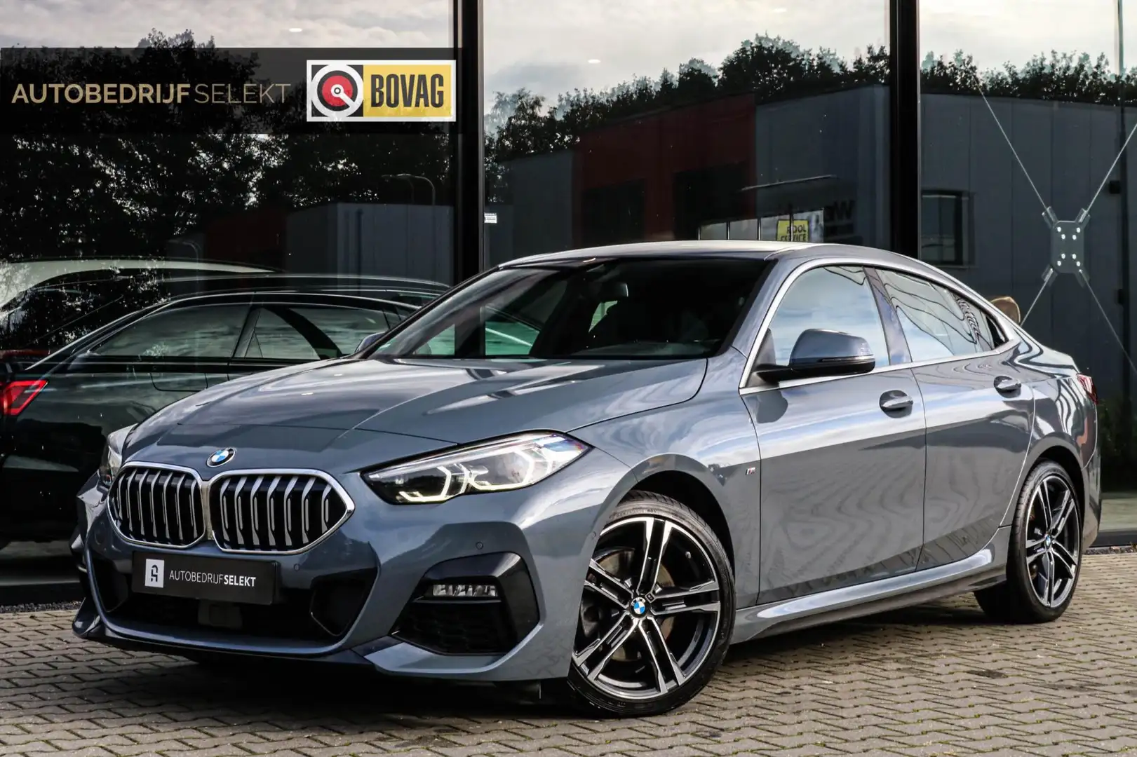 BMW 218 2-serie Gran Coupé 218i M-SPORT - HARMAN KARDON - Bleu - 1