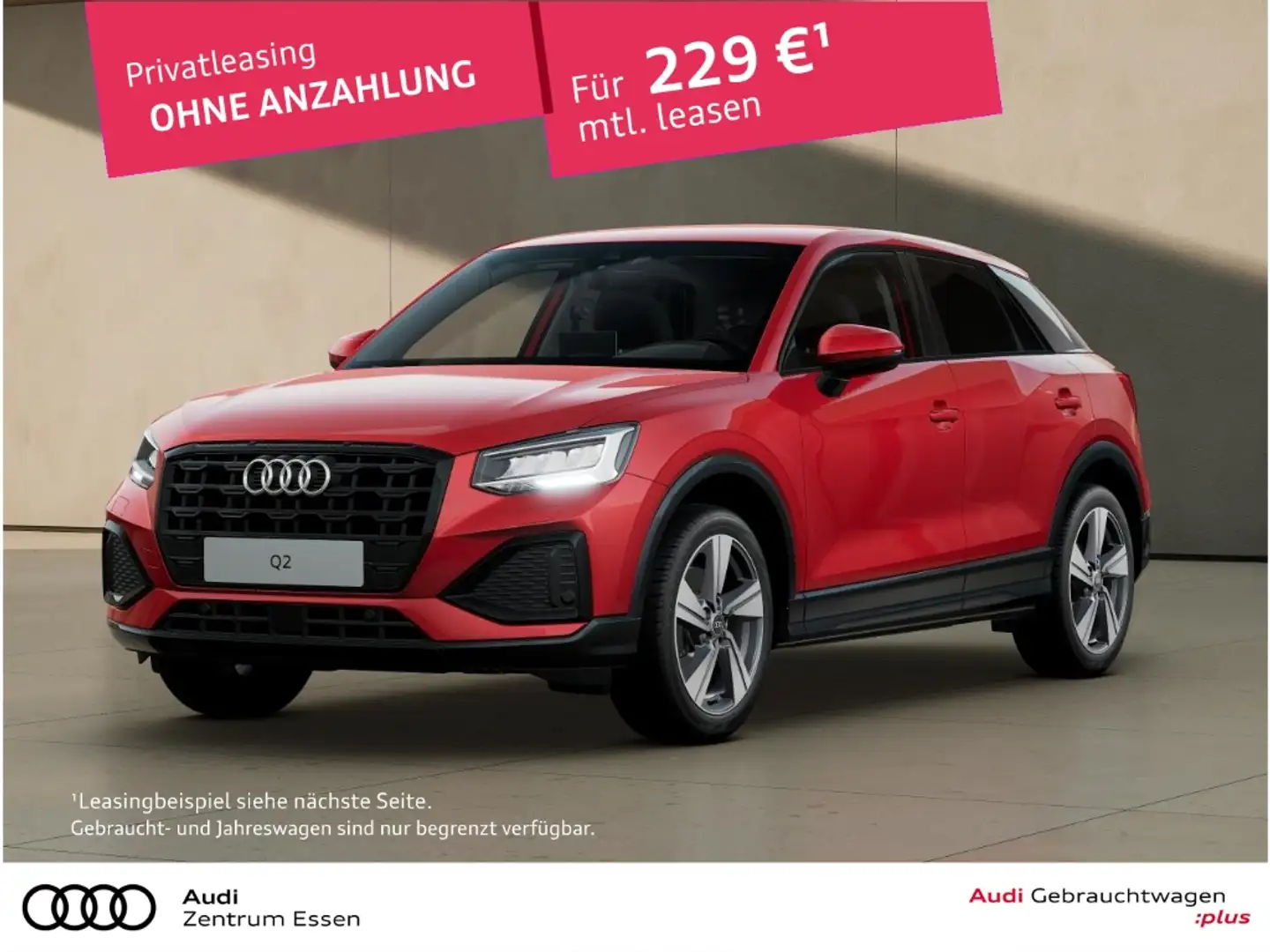 Audi Q2 35 TDI advanced Rot - 1