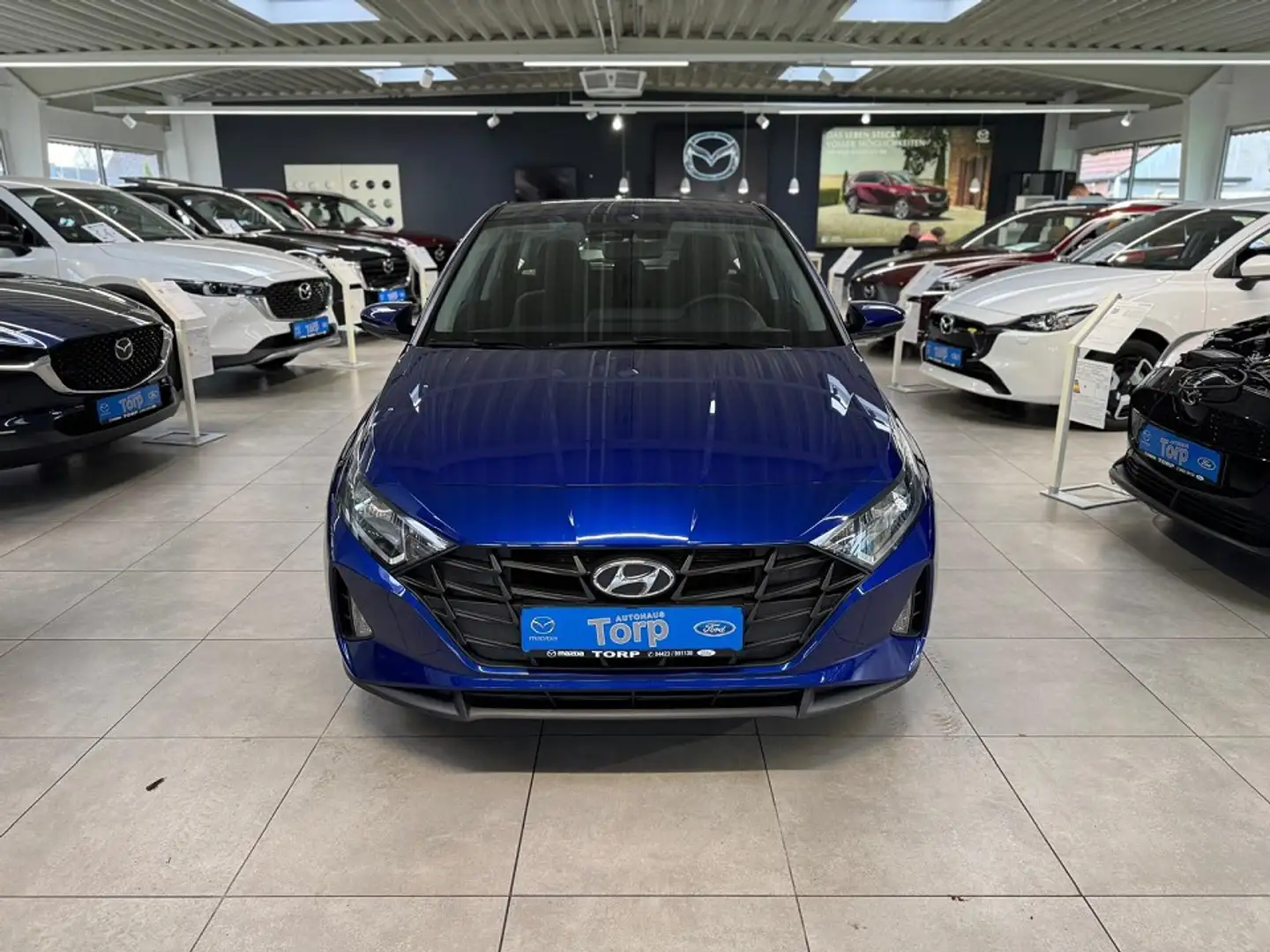Hyundai i20 1.2 Select + Funktions Paket, SHZ, Klima, Tempomat Bleu - 2