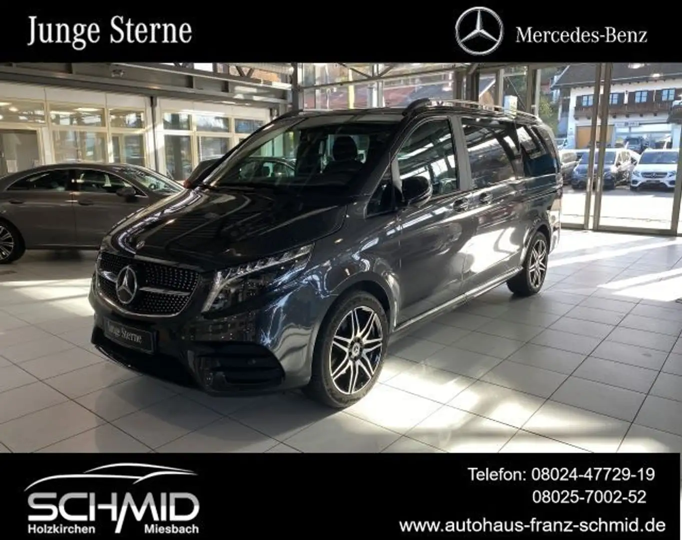 Mercedes-Benz V 300 d ED 4M AMG LIEGE LUFTHEIZUNG DREHSITZE vo Grau - 1