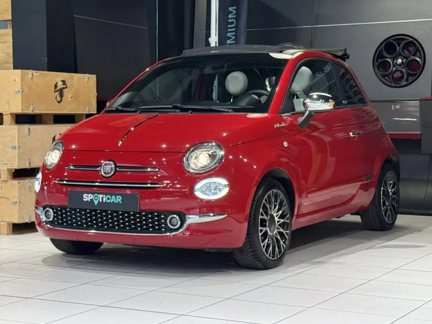 Fiat 500C DOLCEVITA 500C Rosso - 1