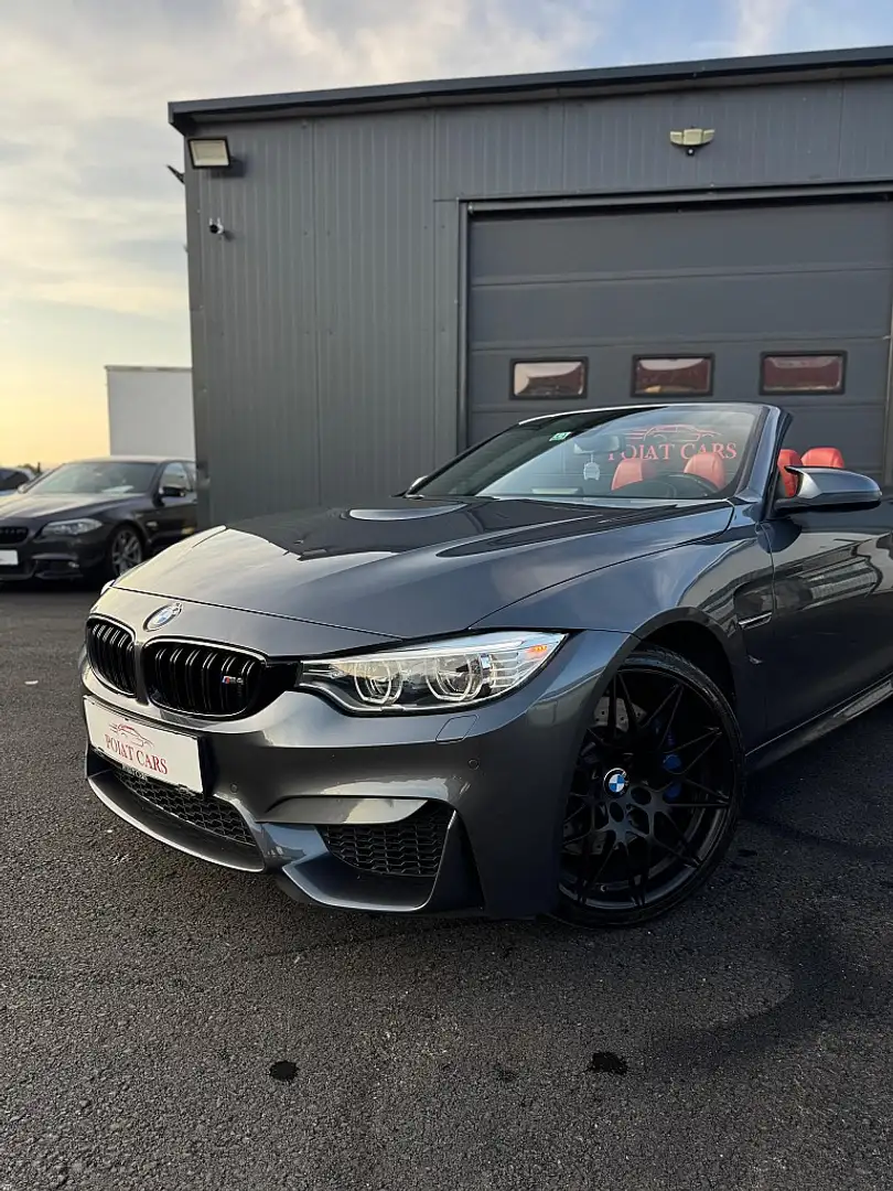 BMW M4 Cabrio (F83)  M-DKG Aut. *UNFALLFREI* *DEUTSCHE... Gris - 2