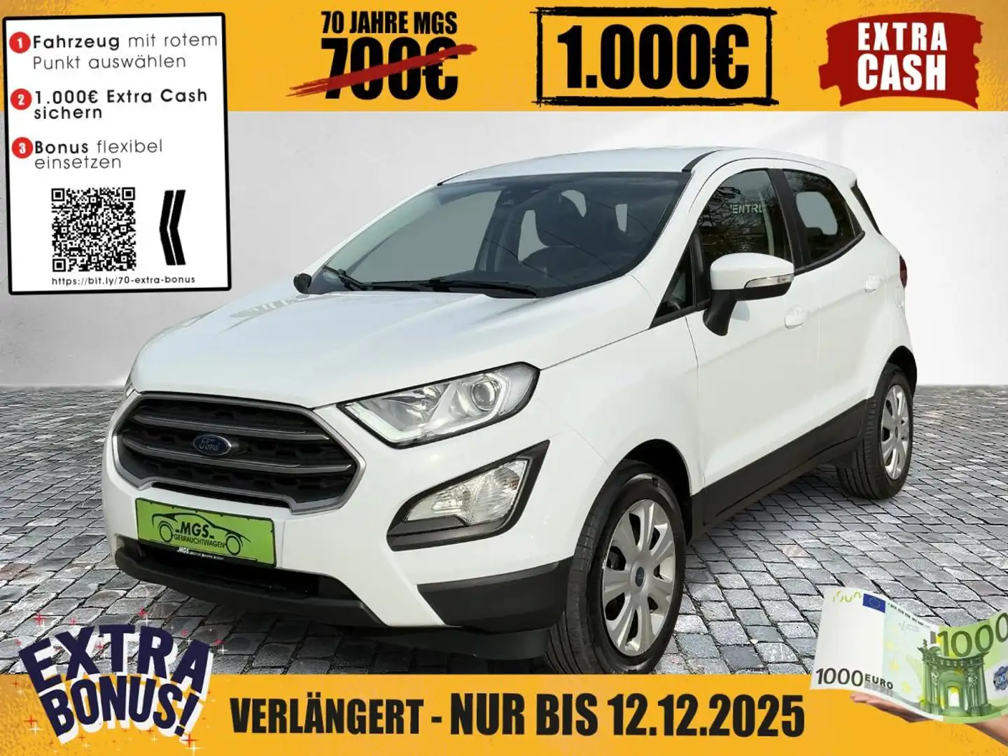Ford EcoSport Cool & Connect 1.0 EcoBoost KAT S&S Wit - 1
