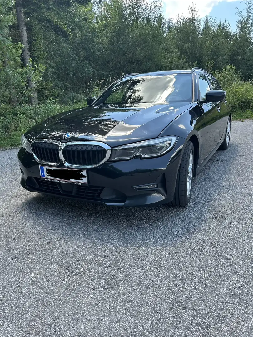 BMW 318 318 d Schwarz - 1