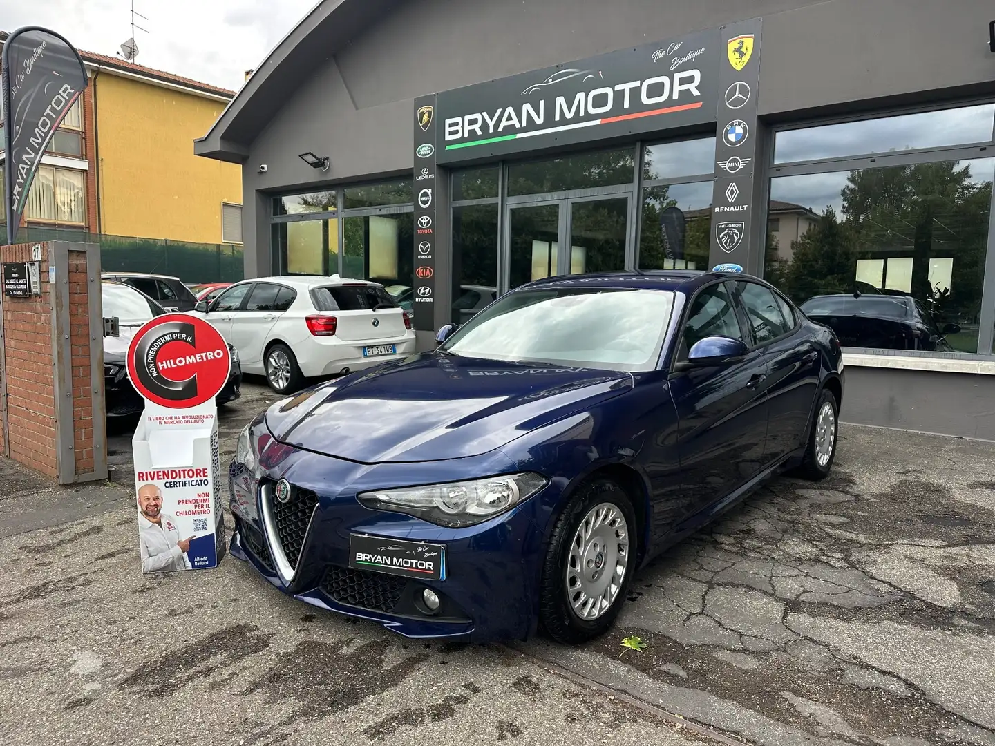 Alfa Romeo Giulia Giulia 2.2 Turbodiesel 180 CV AT8 Eco Business Blau - 1