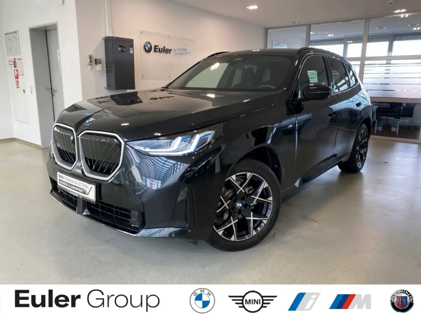 BMW X3 20d xDrive M Sport AHK Premium+Prof.Pak. H/K Memor Zwart - 1