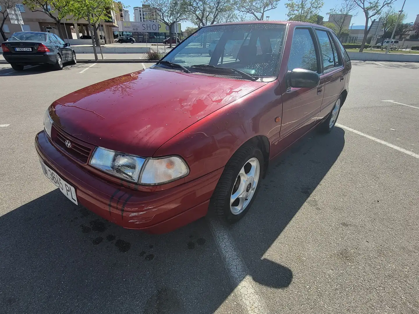 Hyundai Pony 1.5 GLS Czerwony - 1