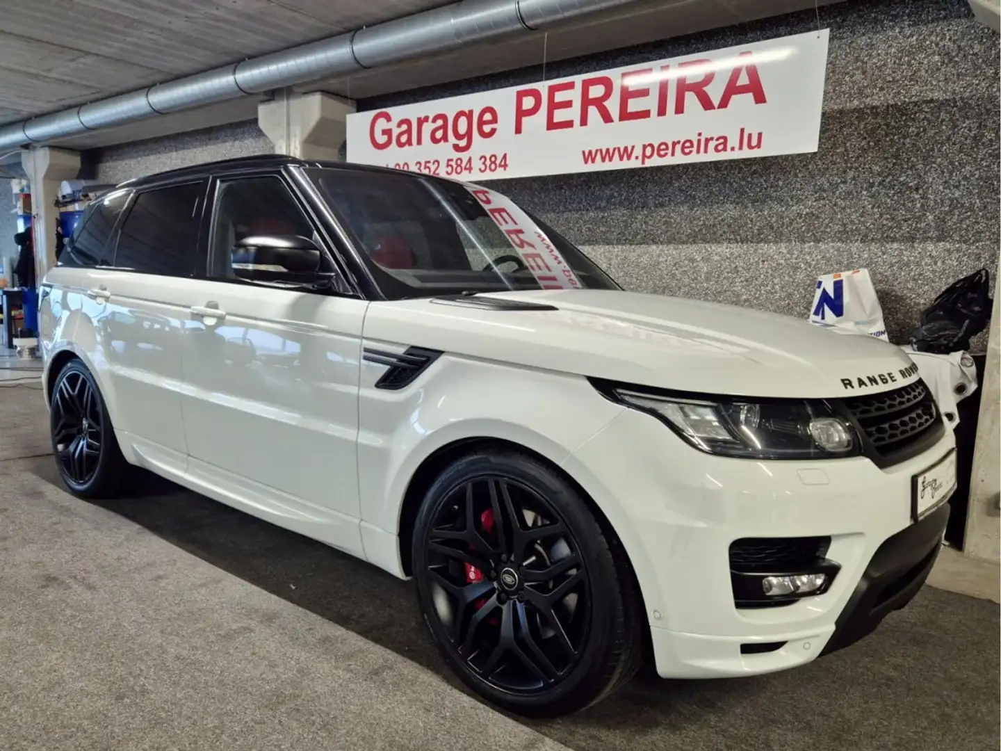 Land Rover Range Rover Sport 5.0 V8 SUPERCHARGED AUTOBIOGRAPHY MERIDIAN HEAD UP Blanco - 1