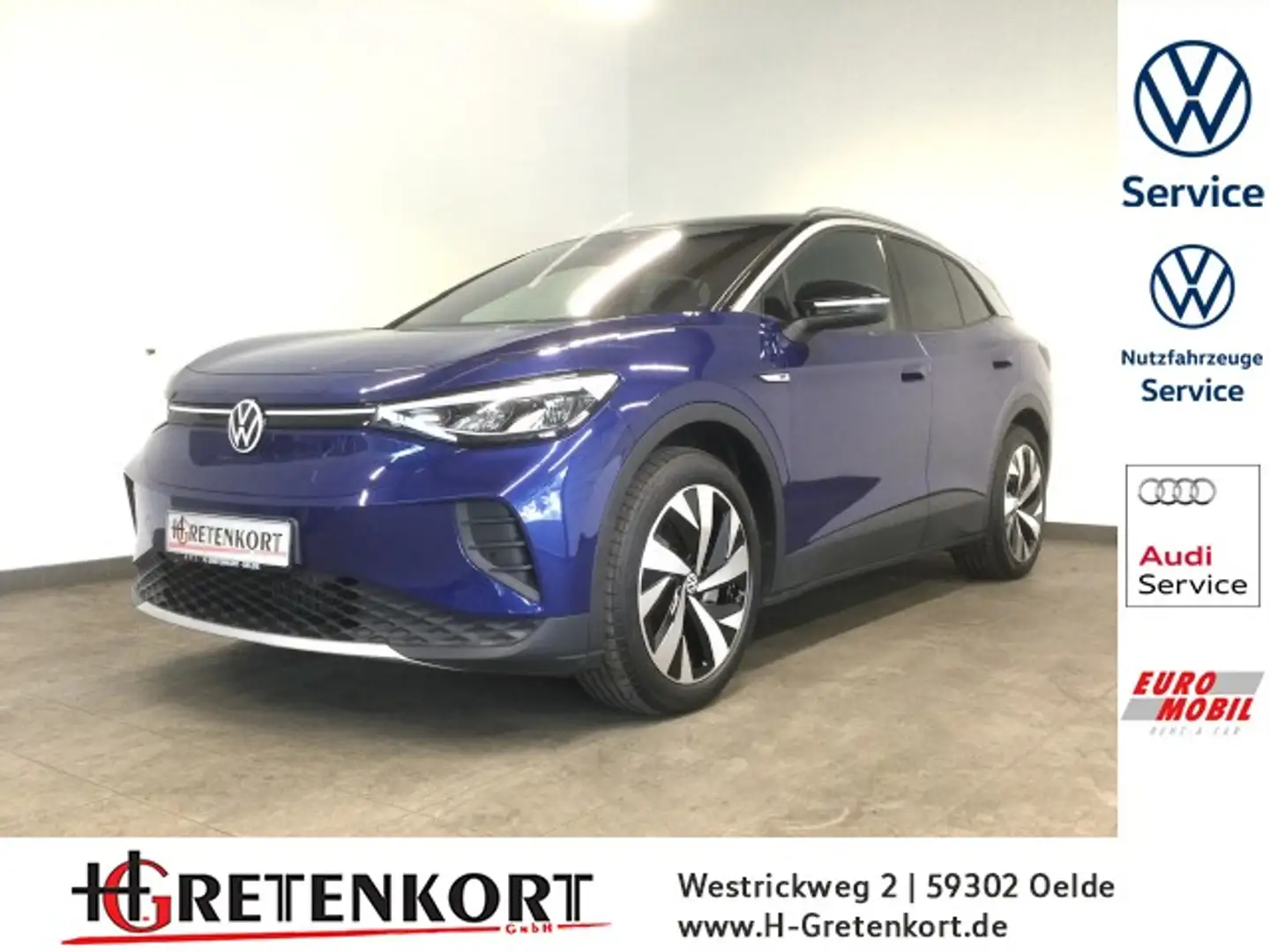 Volkswagen ID.4 Pro 1st Edition Kamera 5J Garantie Klima Navi Blau - 1