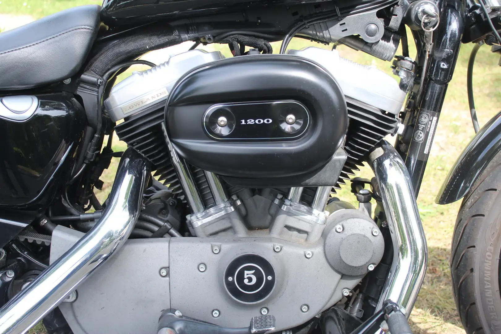 Harley-Davidson XL 1200 Sportster Custom XL1200c Negru - 2