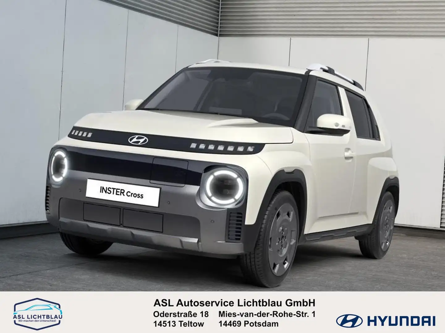 Hyundai Inster Cross EV 49 kWh 2WD Effizienz-Paket & V2L-Paket... Белый - 1