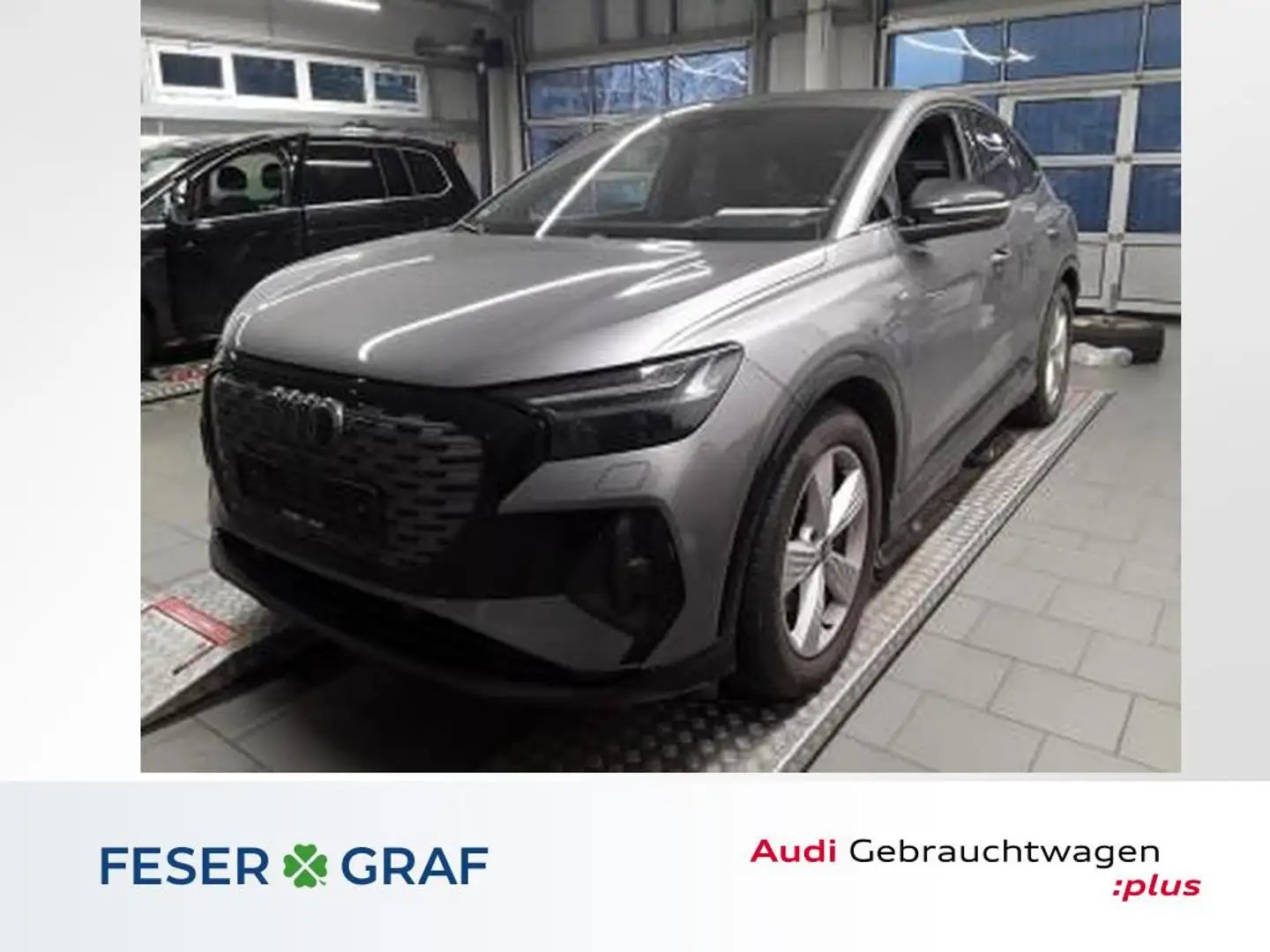 Audi Q4 e-tron Sportback 40 S Line Int Leder,Navi,Kamera,SONOS Grau - 1