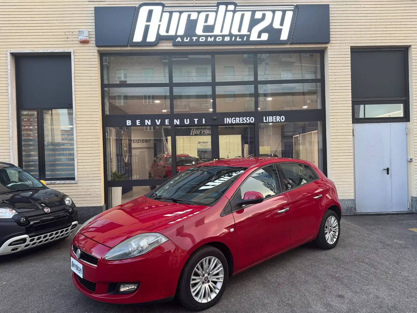 Fiat Bravo Bravo II 2007 1.6 mjt Dynamic 105cv E5 Rood - 1