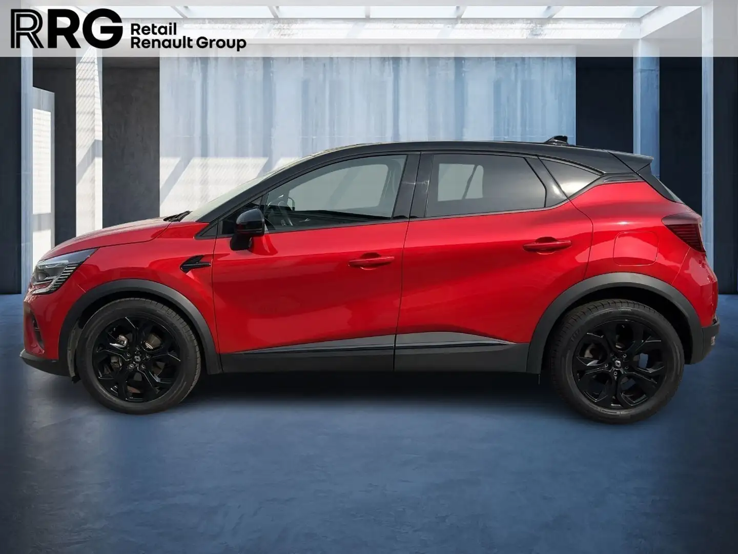Renault Captur 1.6 160 E-TECH RIVE GAUCHE  Plug-In Hybrid Rot - 2