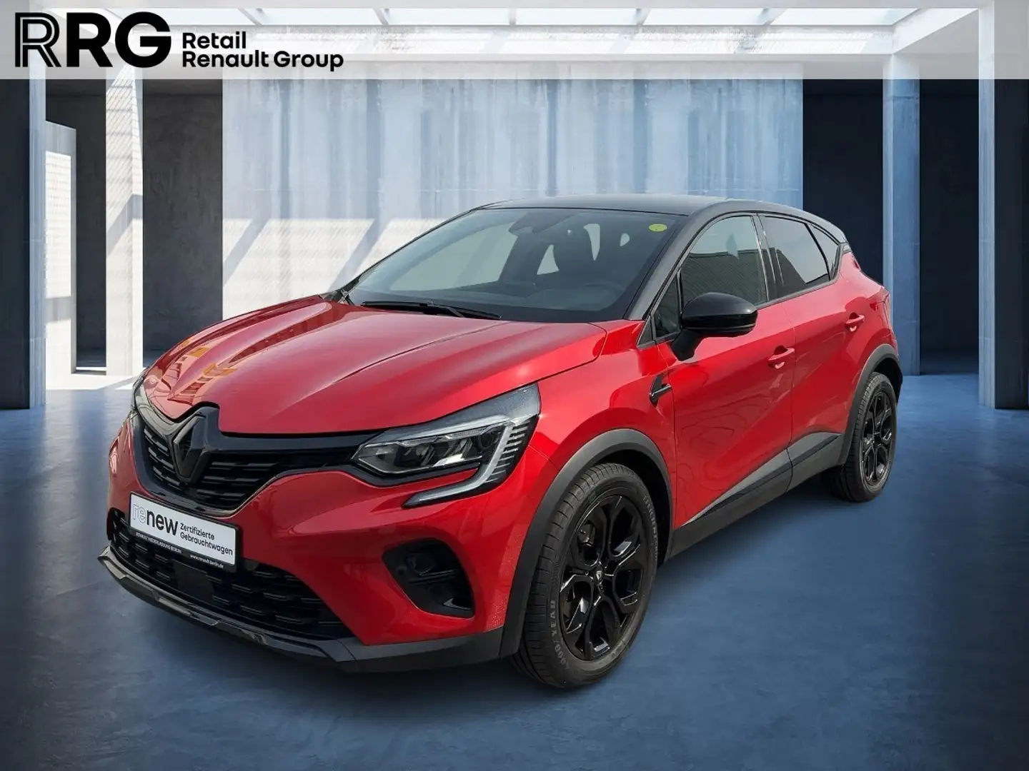 Renault Captur 1.6 160 E-TECH RIVE GAUCHE  Plug-In Hybrid Rot - 1