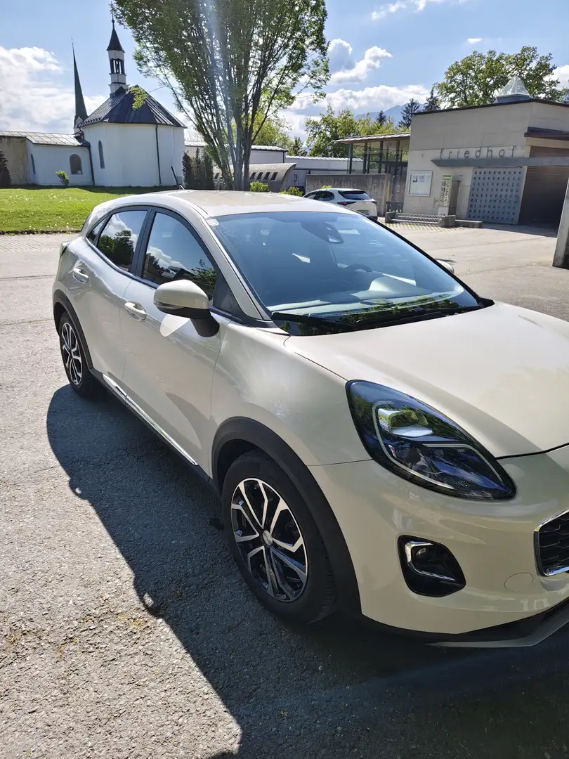 Ford Puma 1,0 EcoBoost Titanium Weiß - 2