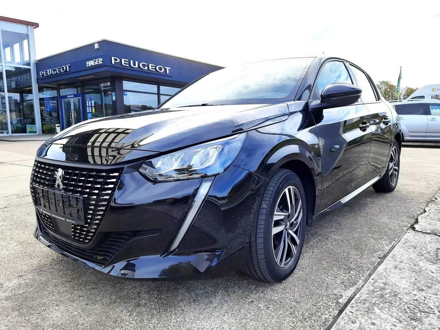 Peugeot 208 ALLURE PACK 100 Sitzheizung DAB RadarTempomat Alu Schwarz - 1