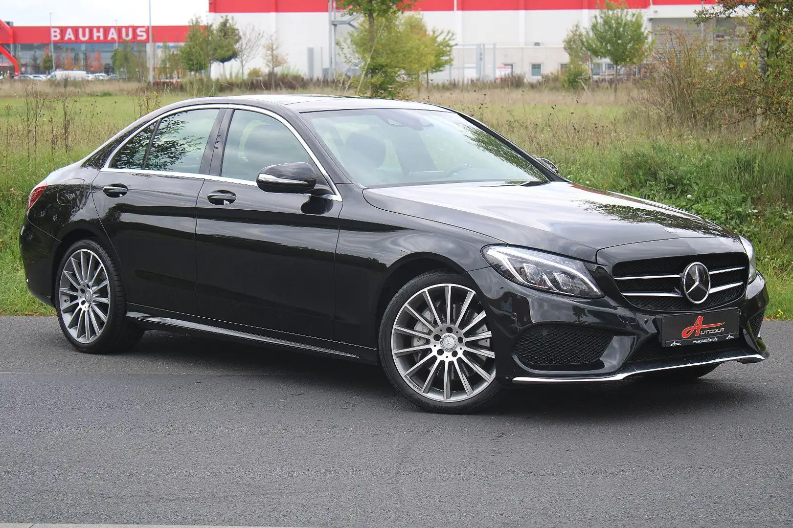 Mercedes-Benz C 250 d 4M *AMG/Distro+/Pano/HUD/Leder/Burmester* Noir - 2