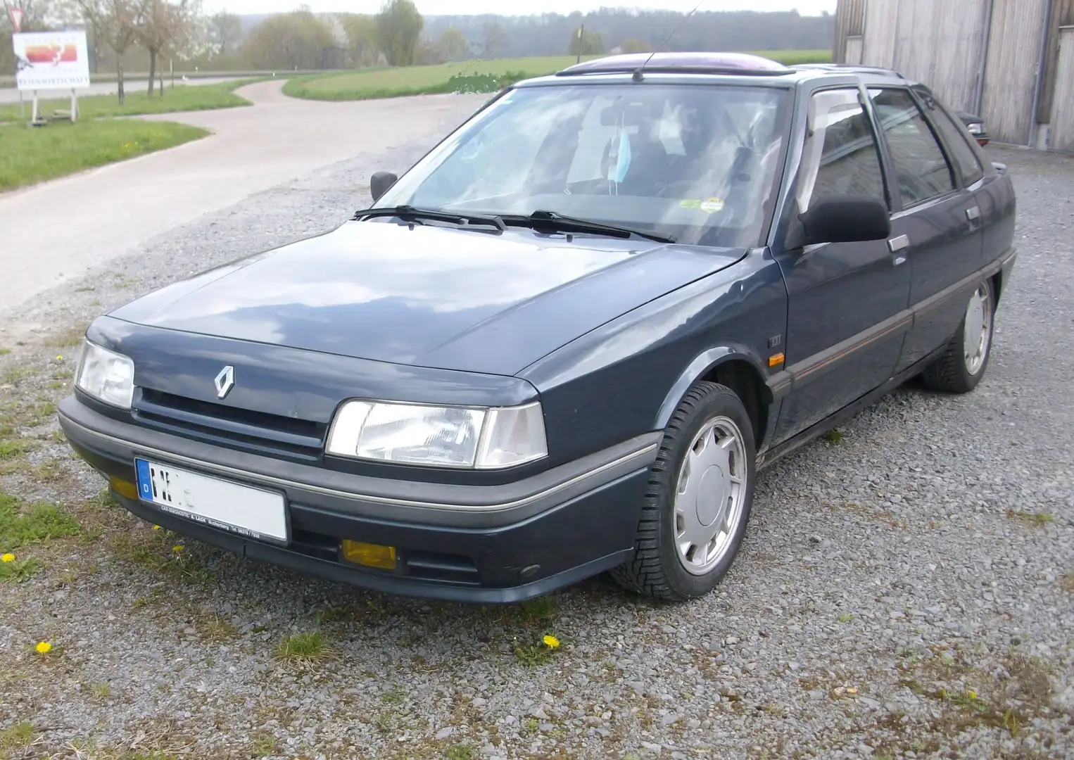 Renault R 21 Allrad TXI Blauw - 1