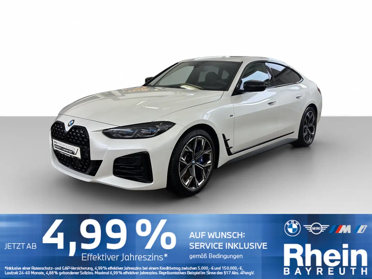BMW 430 i Gran Coupé M Sportpaket TOP AUSSTATTUNG TOP AUSS Weiß - 1