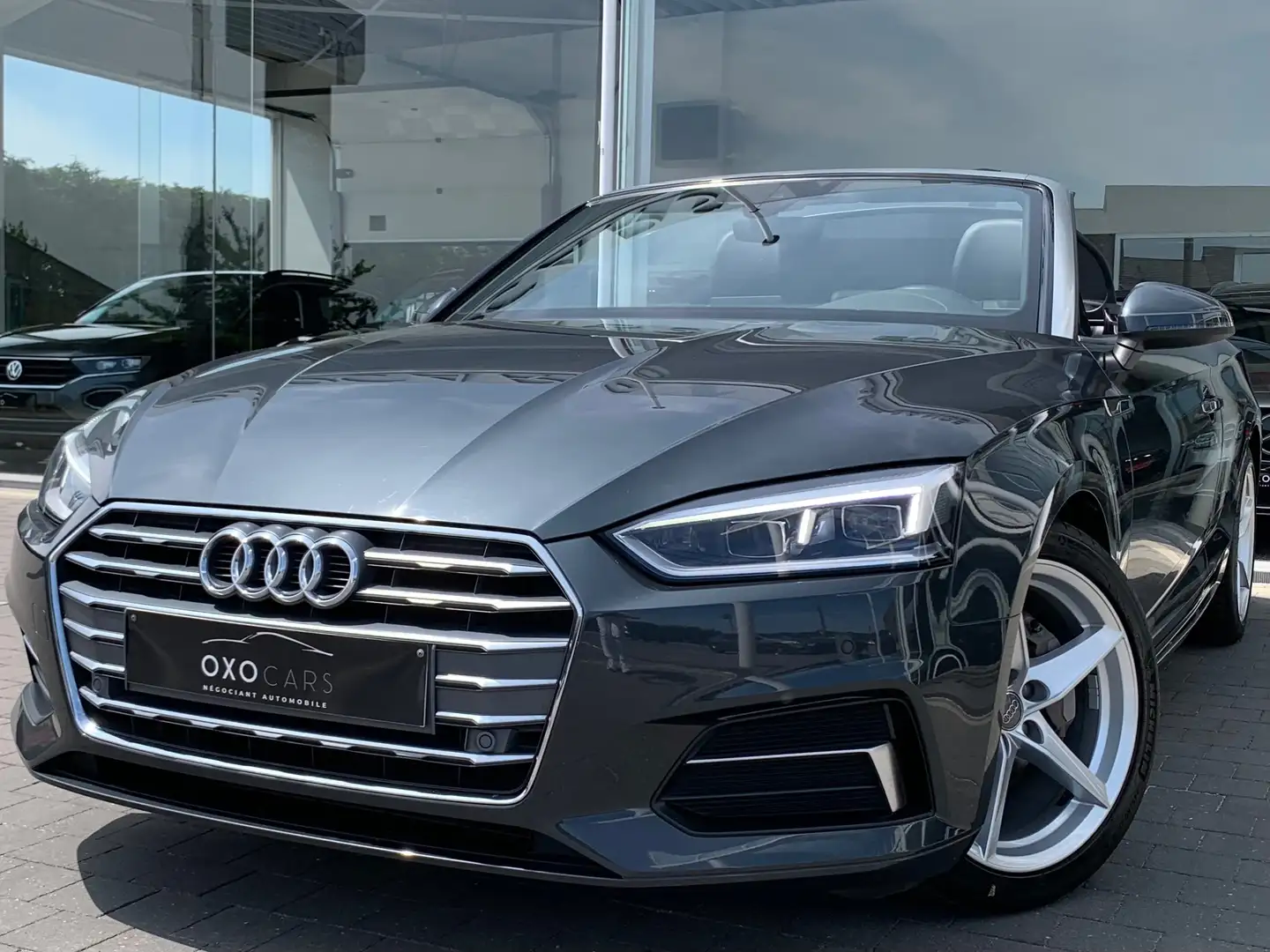 Audi A5 Cabriolet 2.0TDI 190CV / Xenon / Gps / Cuir Sport Gris - 1