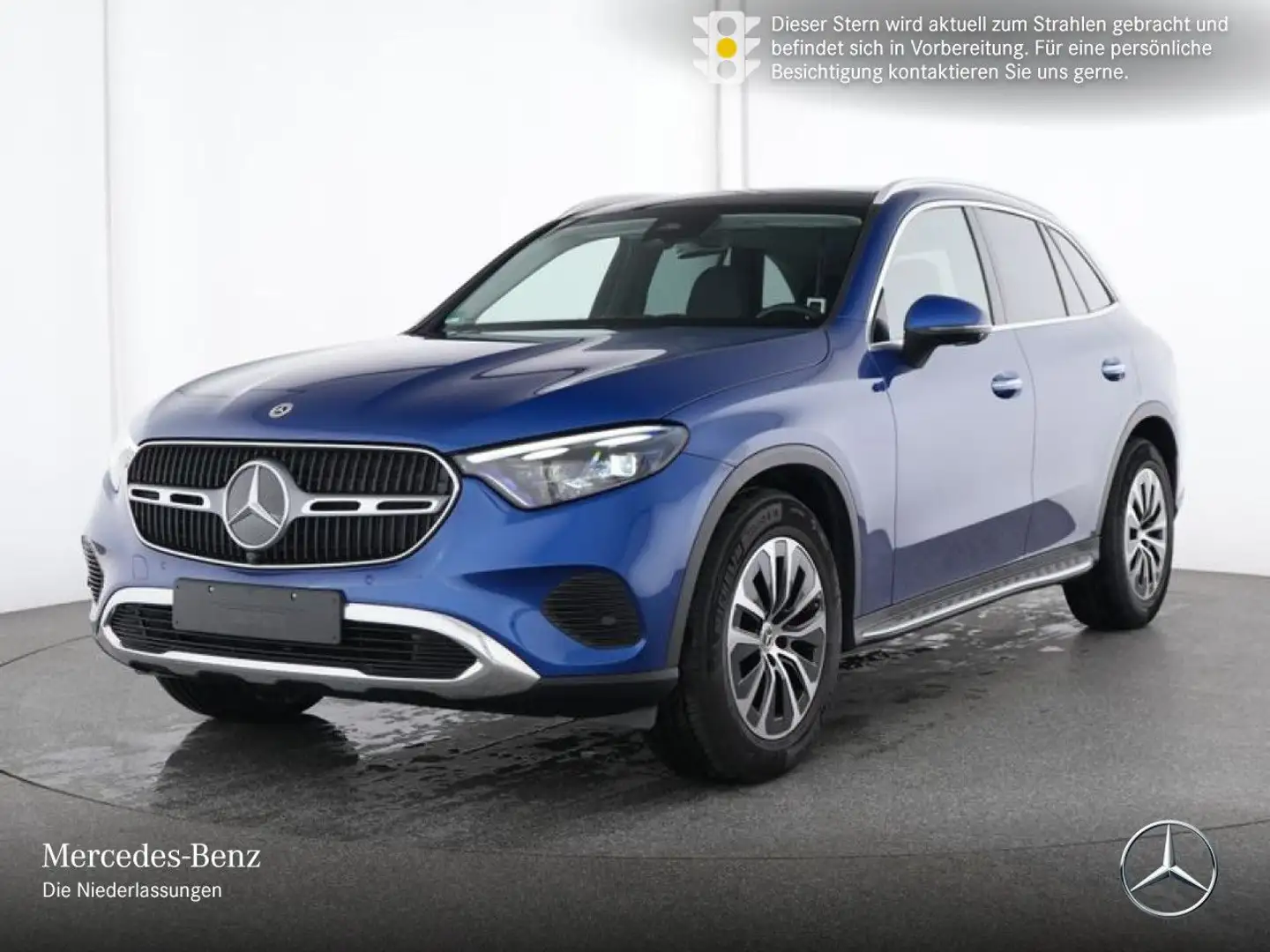 Mercedes-Benz GLC 200 4M AVANTG+PANO+360+TOTW+KEYLESS+9G Blau - 2