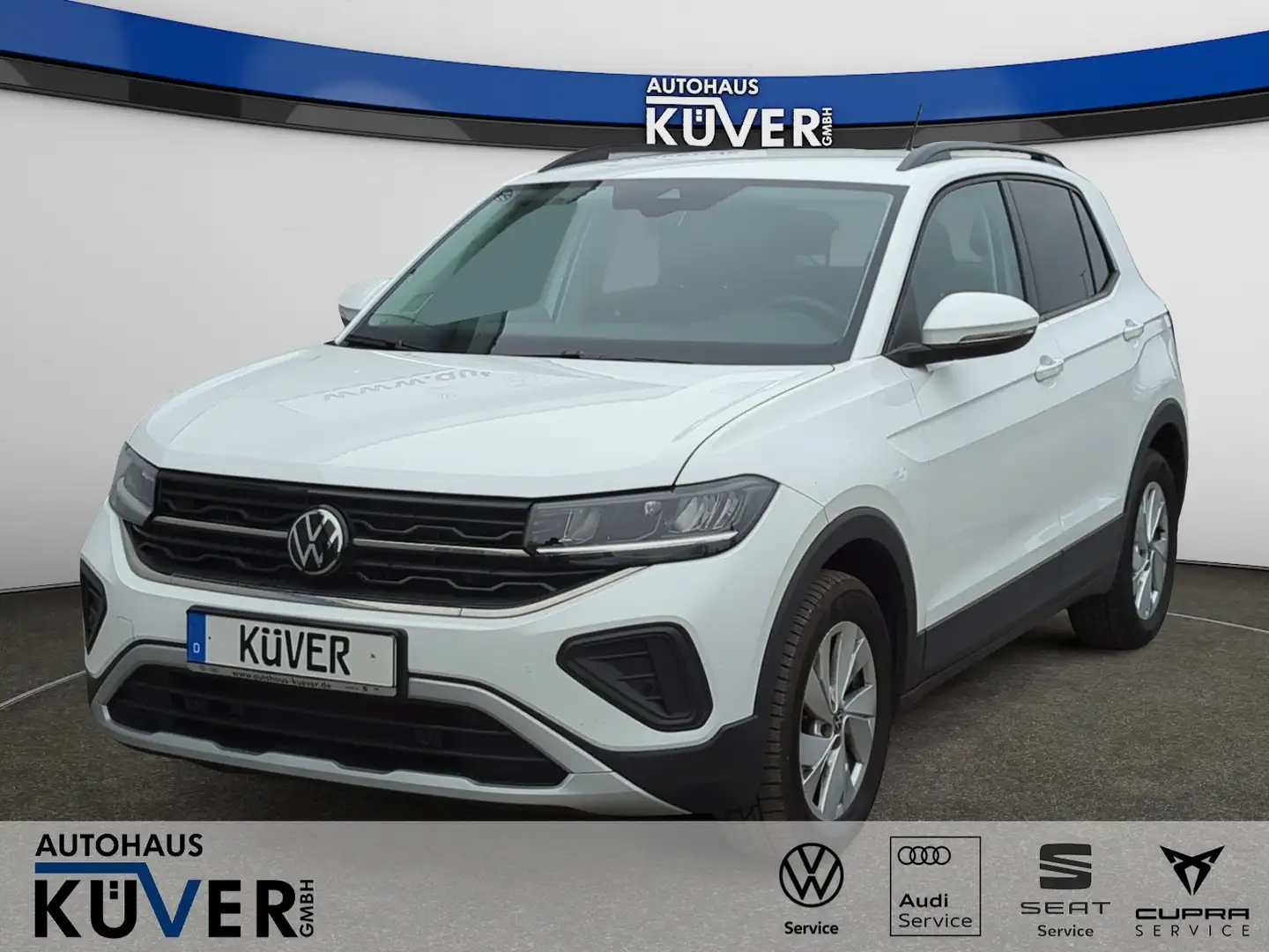 Volkswagen T-Cross Life 1,0 TSI DSG ACC+Shzg.+LED+Einparkh. Weiß - 1