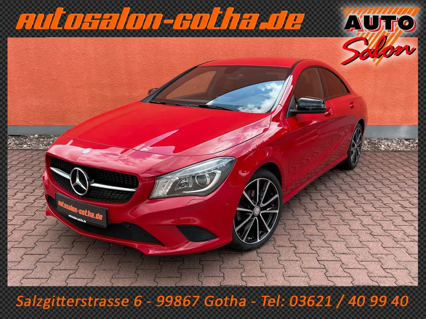 Mercedes-Benz CLA 200 Urban Night XENON+NAVI KIMAAUTO CAM SHZ Rot - 1