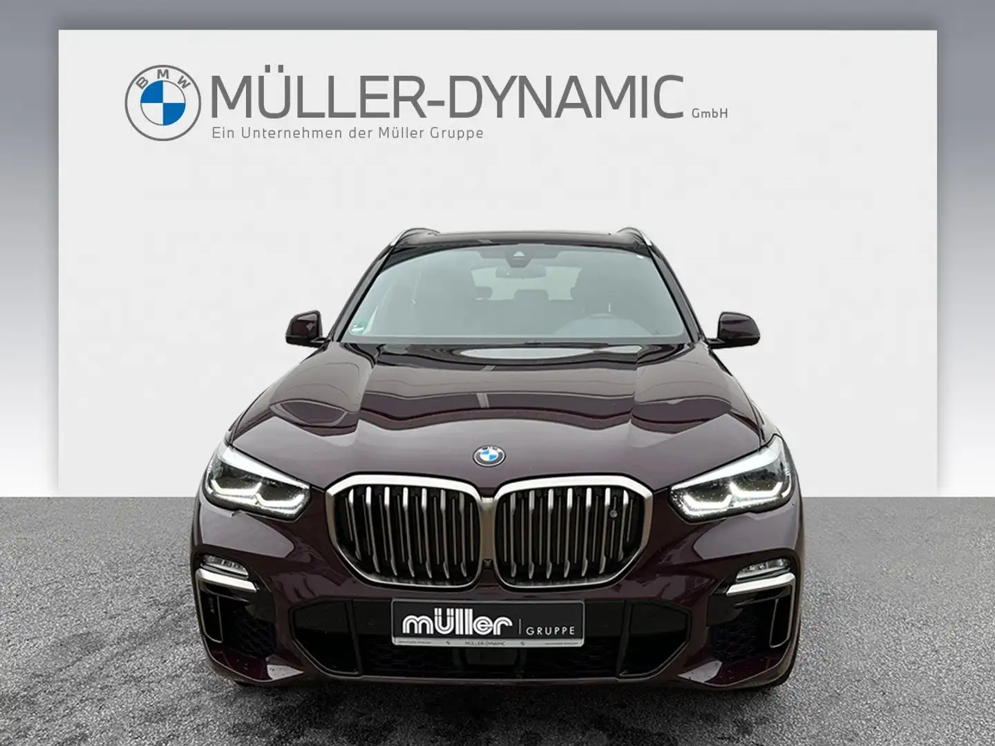 BMW X5 M 50d Induktionsladen für Smartphones, Sitzbelüftung Hnědá - 2