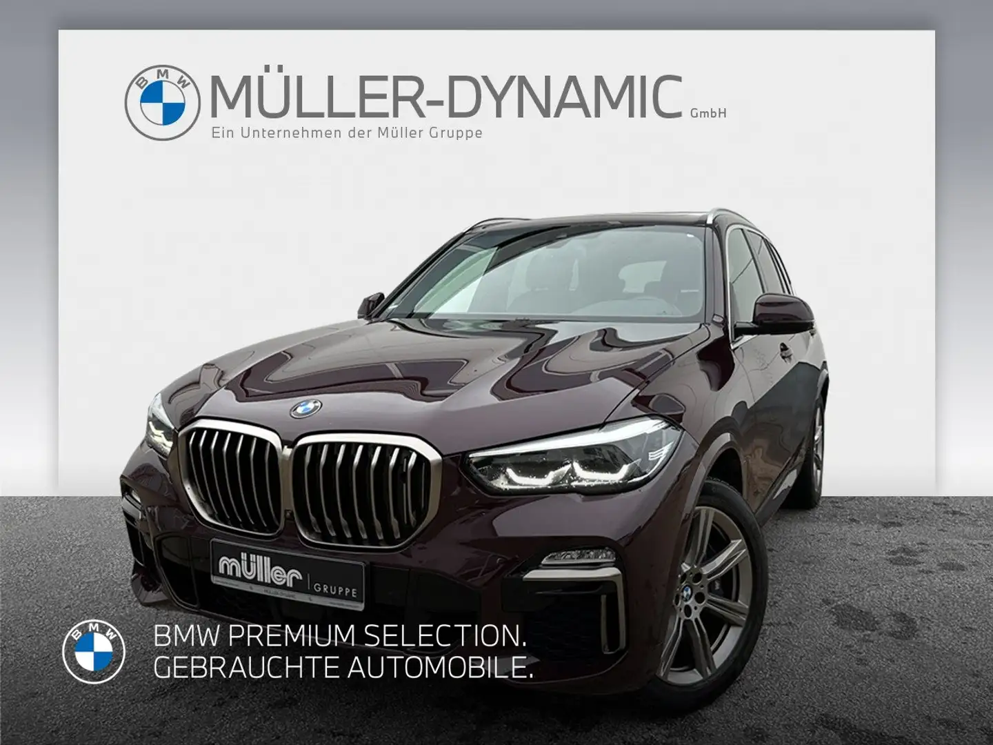 BMW X5 M 50d Induktionsladen für Smartphones, Sitzbelüftung Hnědá - 1