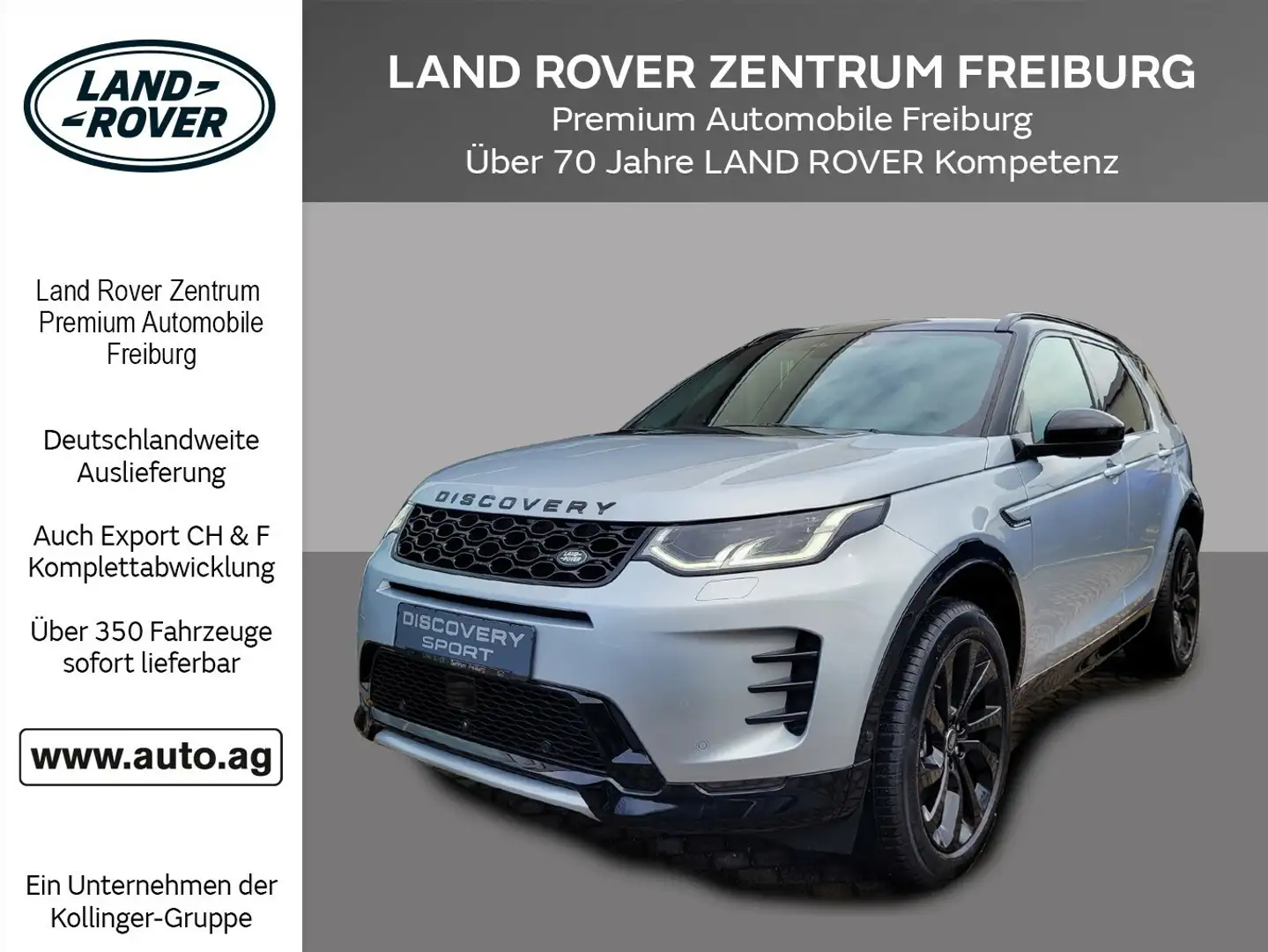 Land Rover Discovery Sport D200 DYNAMIC HSE 7SITZER MY24 GAR2029 Argento - 1