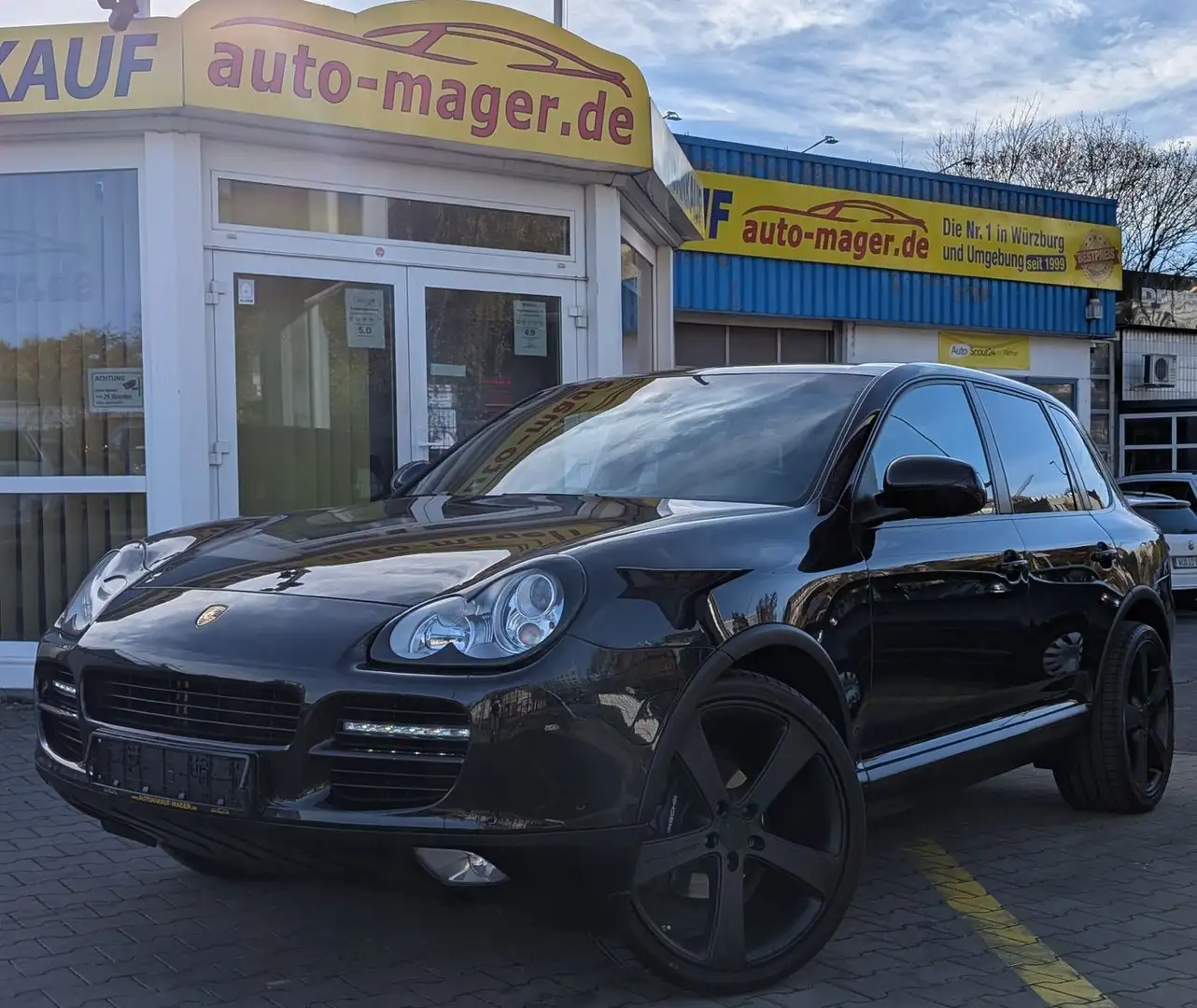 Porsche Cayenne Gemballa*Xenon*Luft*Memorie*Historie*TOP Schwarz - 1